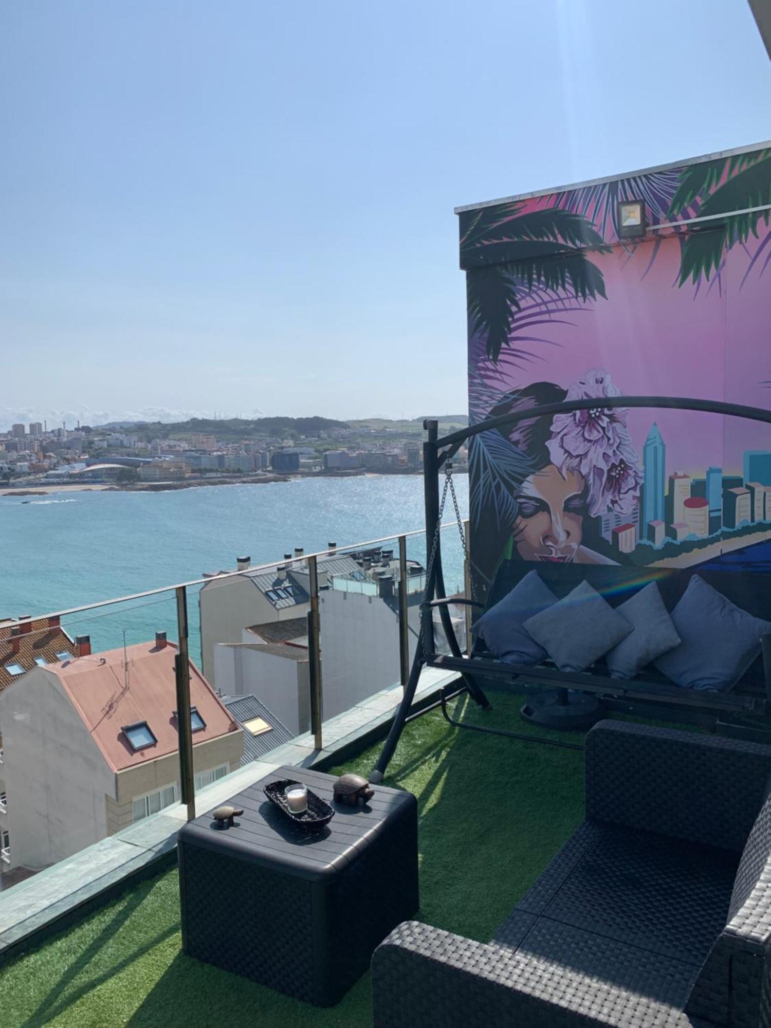 Apartamento Vistas Coruna 3 Habitaciones La Coruña Eksteriør bilde